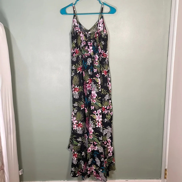 RAVIYA Floral-Print Swim Cover-Up Dress size Medium NWT - Picture 4 of 11